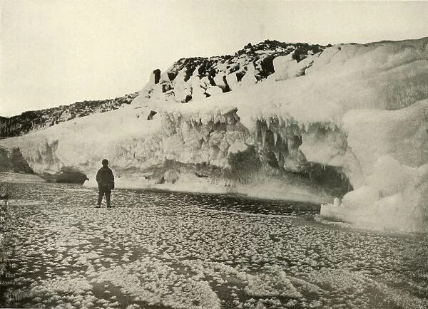 Ice Flowers on Newly Formed Sea Ice Early in the Winter, c1908, (1909)