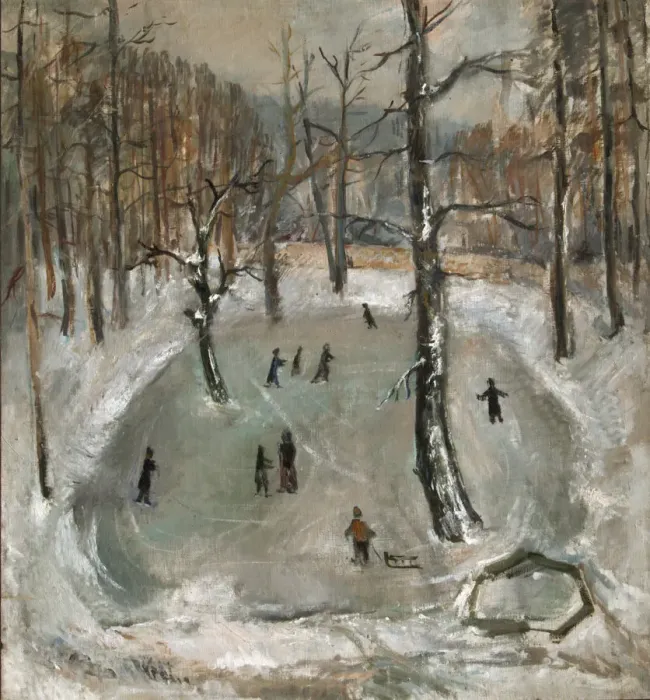 Framed Print : Ice Hill, 1933 Framed Print : Ice Hill, 1933