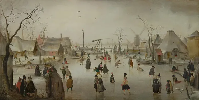 Framed Print : Ice Scene. Creator: Hendrick Avercamp Framed Print : Ice Scene. Creator: Hendrick Avercamp