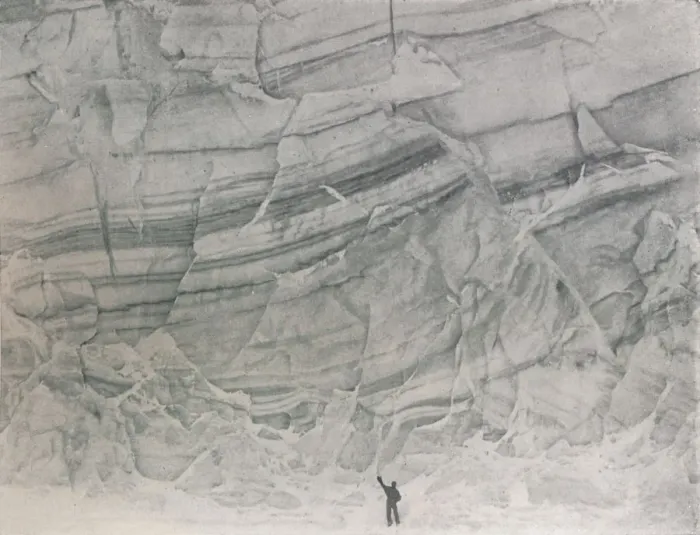 Framed Print : Ice Structure, c1911, (1913). Artist: G Murray Levick Framed Print : Ice Structure, c1911, (1913). Artist: G Murray Levick