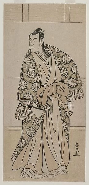 Ichikawa Monnosuke II as a Lord, 1780s. Creator: Katsukawa Shunsen (Japanese)