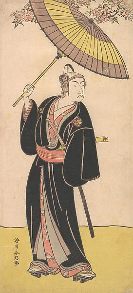 Ichikawa Monosuke III in the Role of the Otokodate Sukeroku, ca. 1786. Creator: Katsukawa Shunko