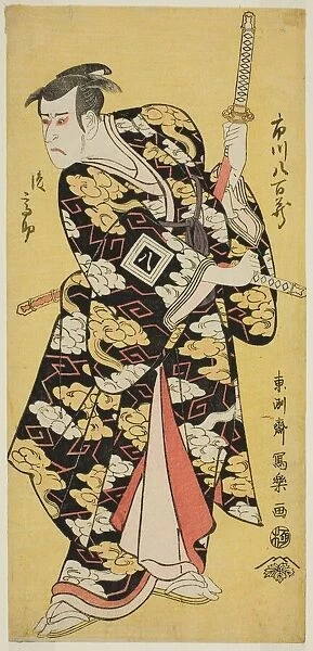 Ichikawa Yaozo III in the Role of Fuwa no Banzaemon Shigekatsu, 1794. Creator: Toshusai Sharaku