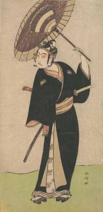 Framed Print : The Third Ichikawa Yaozo in the Role of the Otokodate Sukeroku, 1784 Framed Print : The Third Ichikawa Yaozo in the Role of the Otokodate Sukeroku, 1784