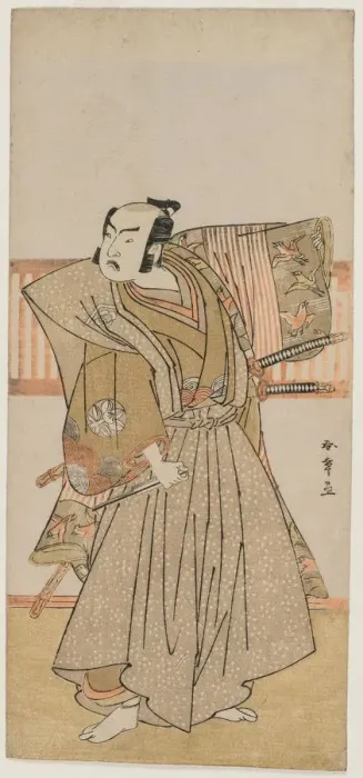 Framed Print : Ichimura Uzaemon IX as Soga no Juro, mid 1770s. Creator: Katsukawa Shunsho (Japanese, 1726-1792) Framed Print : Ichimura Uzaemon IX as Soga no Juro, mid 1770s. Creator: Katsukawa Shunsho (Japanese, 1726-1792)