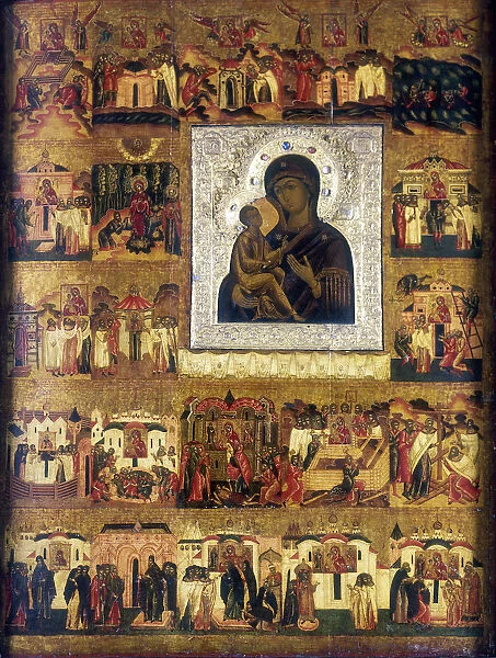 Icon of Mary the Mother of God, Russian, 17th century