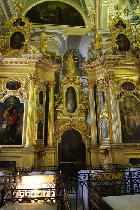 Framed Print : Iconostasis, Peter and Paul Cathedral, St Petersburg, Russia, 2011. Artist: Sheldon Marshall
