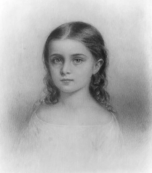 Ida Cushman, ca. 1856. Creator: George Hewitt Cushman