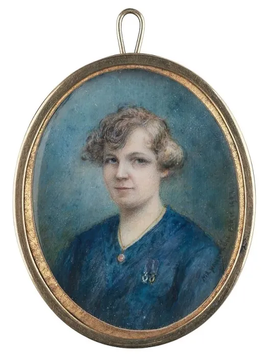 Framed Print : Ida Matton, 1923. Creator: Matilda Hanstrom Framed Print : Ida Matton, 1923. Creator: Matilda Hanstrom