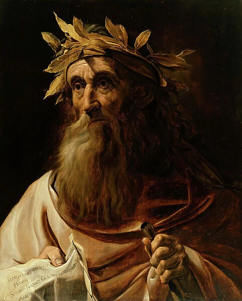 Idealized Portrait of the Poet Homer, 1639. Creator: Unknown