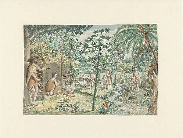 Idyllic scene, 1779-1785. Creator: Jan Brandes