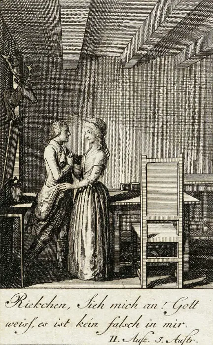 Framed Print : Iffland's Jager, 1786. Creator: Daniel Nikolaus Chodowiecki Framed Print : Iffland's Jager, 1786. Creator: Daniel Nikolaus Chodowiecki