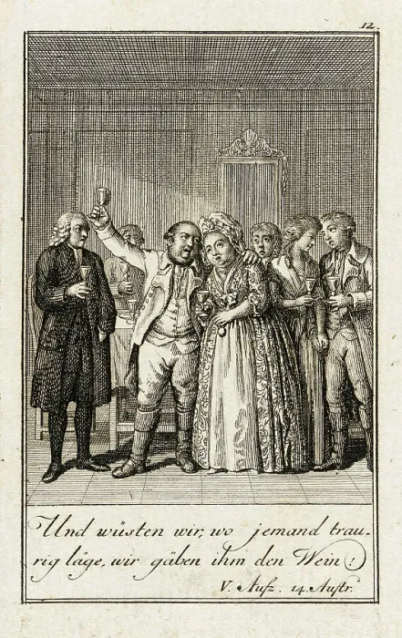 Framed Print : Iffland's Jager, 1786. Creator: Daniel Nikolaus Chodowiecki Framed Print : Iffland's Jager, 1786. Creator: Daniel Nikolaus Chodowiecki