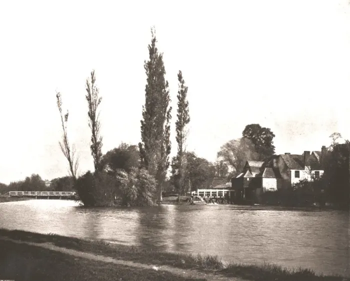 Framed Print : Iffley Mill, Oxfordshire, 1894. Creator: Unknown Framed Print : Iffley Mill, Oxfordshire, 1894. Creator: Unknown