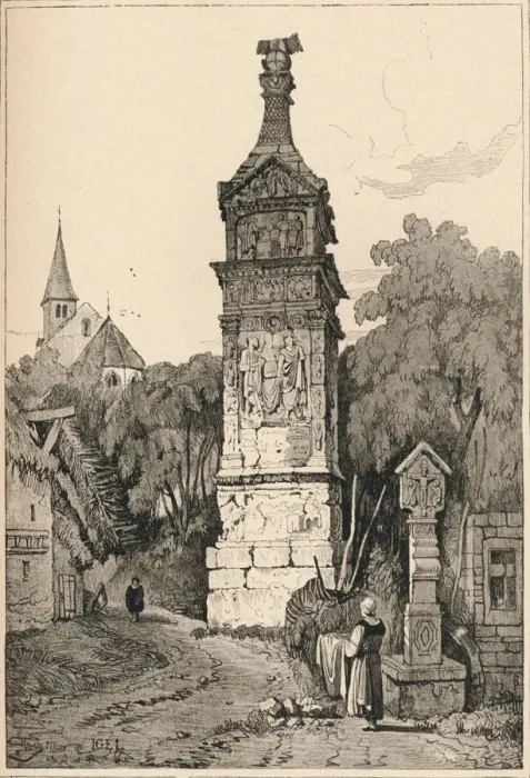Framed Print : Igel, c1820 (1915). Artist: Samuel Prout Framed Print : Igel, c1820 (1915). Artist: Samuel Prout