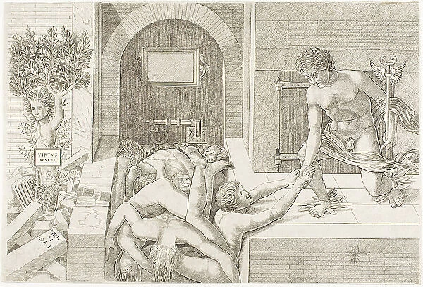 Ignorance and Mercury, n.d. Creator: School of Andrea Mantegna