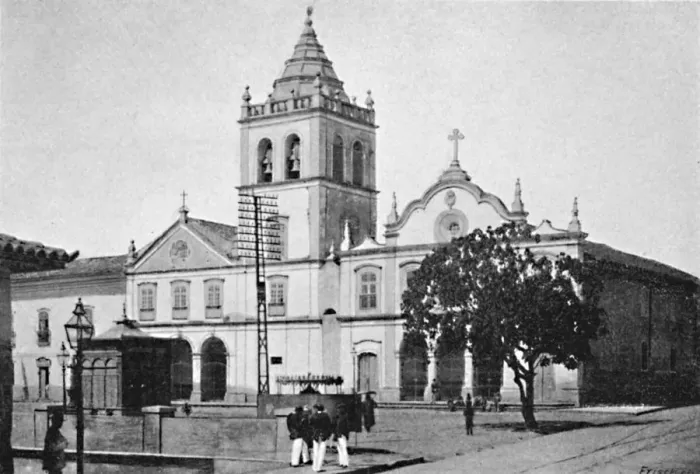 Framed Print : Igreja do Carmo, 1895. Artist: Paulo Kowalsky Framed Print : Igreja do Carmo, 1895. Artist: Paulo Kowalsky