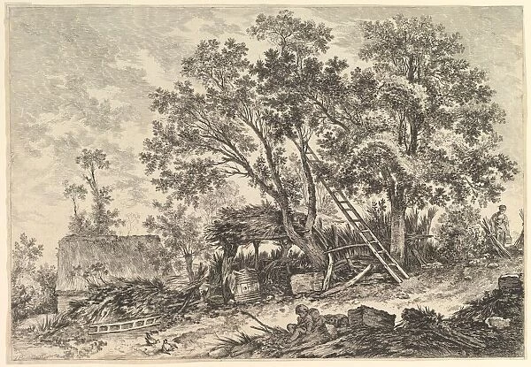 IIe. Vue de Fronville (2nd View of Fronville), 18th century
