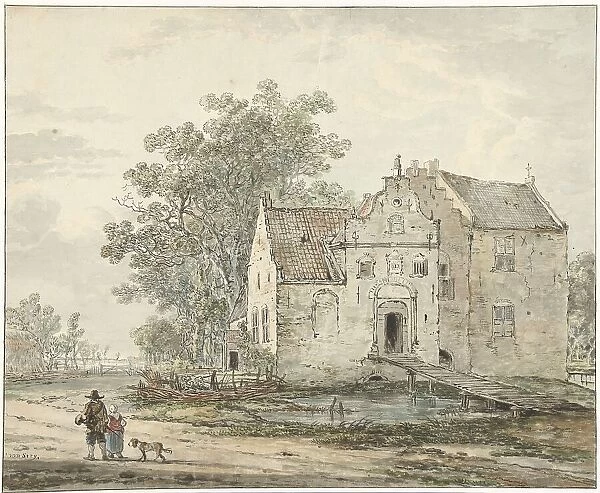 IJzendoorn Castle in the Betuwe, 1766-1815. Creator: Jacob van Strij