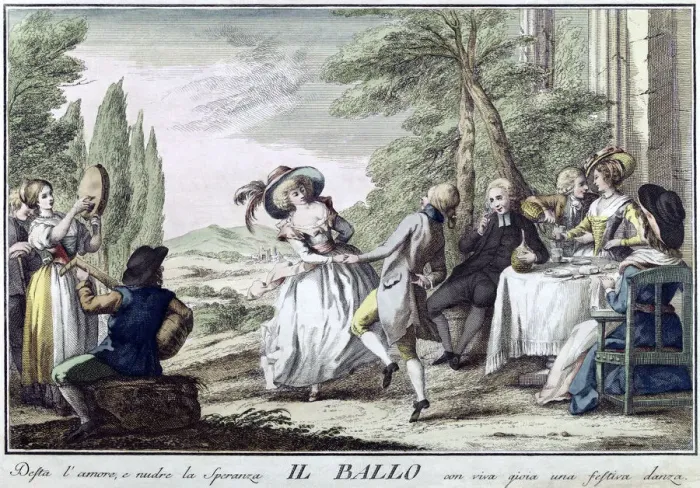 Framed Print : Il Ballo ( The Dance ), 1790. Artist: Giuseppe Piattoli Framed Print : Il Ballo ( The Dance ), 1790. Artist: Giuseppe Piattoli