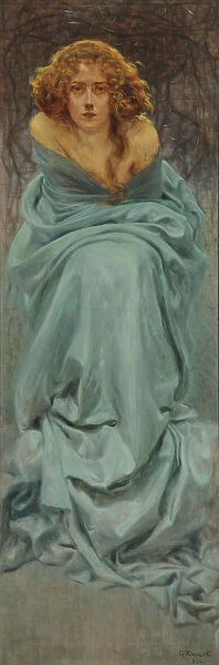 Il Dolore (The Grief). L enigma umano (The Human Enigma) Triptych, 1900