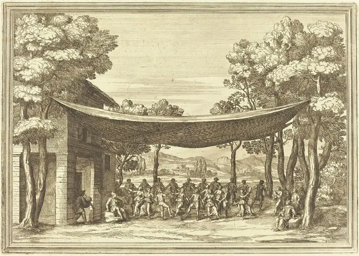 Framed Print : Il Greco in Troia: Plate 5. Creator: Arnold van Westerhout Framed Print : Il Greco in Troia: Plate 5. Creator: Arnold van Westerhout