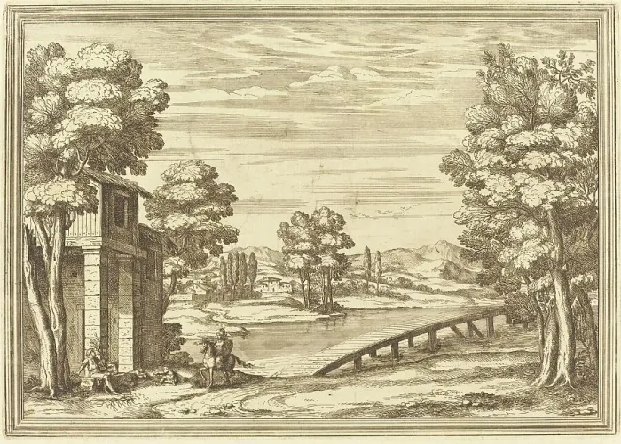 Framed Print : Il Greco in Troia: Plate 7. Creator: Arnold van Westerhout Framed Print : Il Greco in Troia: Plate 7. Creator: Arnold van Westerhout