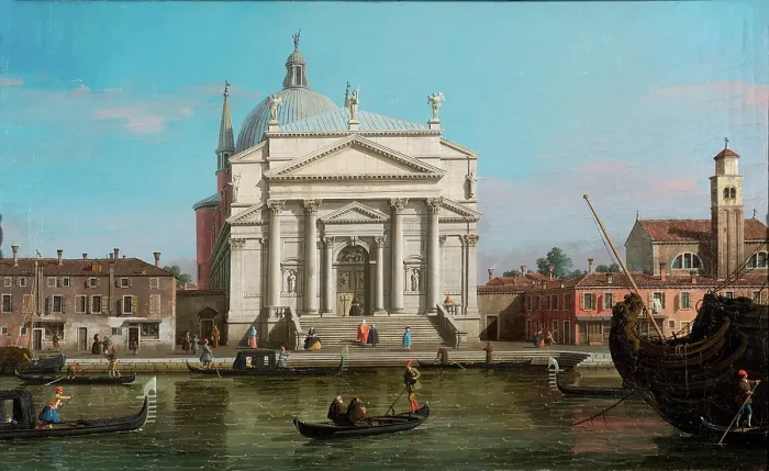 Framed Print : Il Redentore, c1746. Creator: Canaletto (1697-1768) Framed Print : Il Redentore, c1746. Creator: Canaletto (1697-1768)