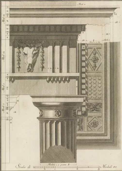 Framed Print : Il Vignola Illustrato Proposto da Giambattista Spampani, e Carlo Antonini, 1770. Creators: Giacomo Barozzi da Vignola, Franciszek Smuglewicz, Carlo Antonini Framed Print : Il Vignola Illustrato Proposto da Giambattista Spampani, e Carlo Antonini, 1770. Creators: Giacomo Barozzi da Vignola, Franciszek Smuglewicz, Carlo Antonini