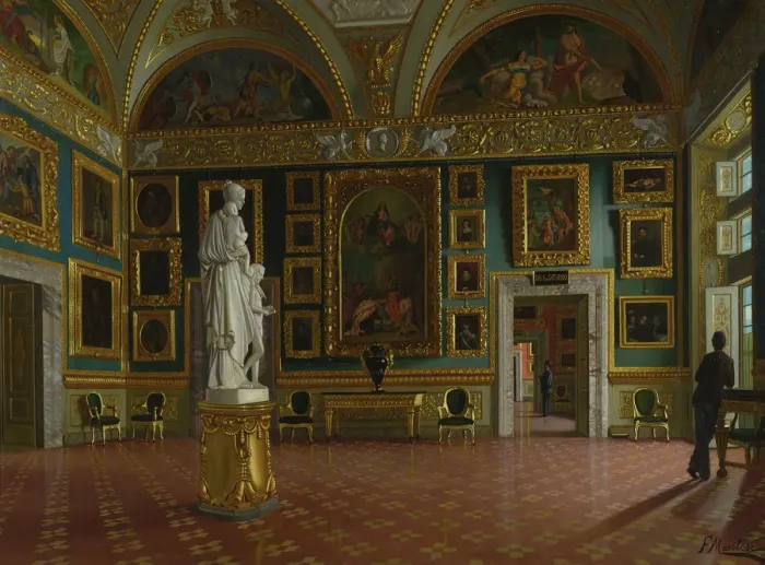 Framed Print : The Iliad Room in the Pitti Palace in Florence, c. 1870 Framed Print : The Iliad Room in the Pitti Palace in Florence, c. 1870