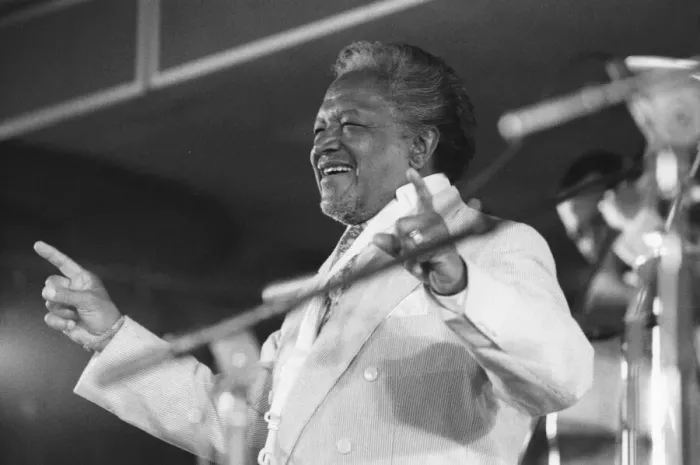 Framed Print : Ilinois Jacquet, North Sea Jazz Festival, The Hague, Netherlands, 1993 Framed Print : Ilinois Jacquet, North Sea Jazz Festival, The Hague, Netherlands, 1993