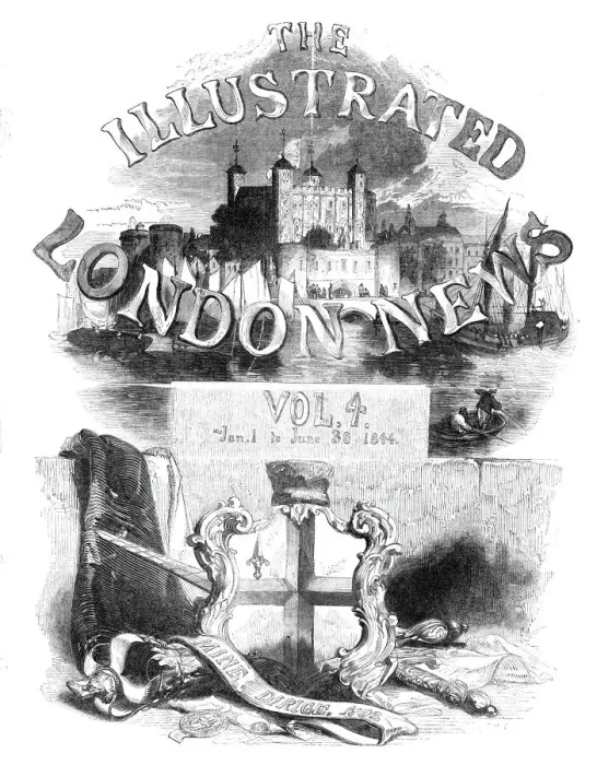 Framed Print : The Illustrated London News, Jan 1 to June 30 1844. Creator: Unknown Framed Print : The Illustrated London News, Jan 1 to June 30 1844. Creator: Unknown