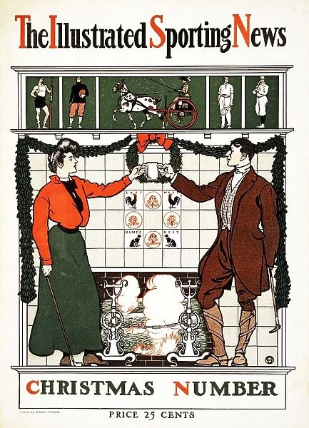 The Illustrated Sporting News, Christmas Number, 1900 (colour lithograph)