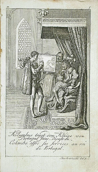 Illustration for Ancient, Medieval and Modern History, 1790. Creator: Daniel Nikolaus Chodowiecki