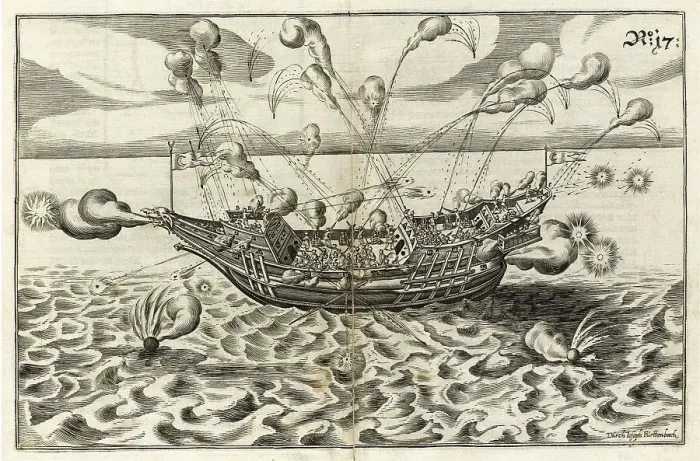 Framed Print : Illustration from Architectura navalis von J. Furttenbach. Artist: Furttenbach, Joseph (1591-1667) Framed Print : Illustration from Architectura navalis von J. Furttenbach. Artist: Furttenbach, Joseph (1591-1667)