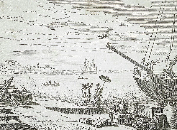 Illustration for Basedow's Elementary Work, 1770. Creator: Daniel Nikolaus Chodowiecki
