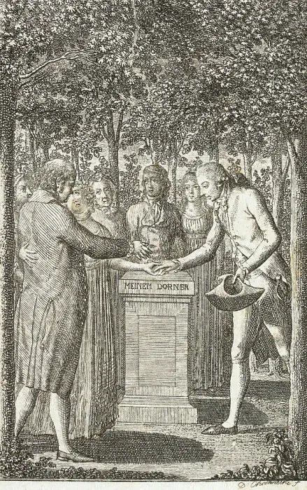 Framed Print : Illustration for Becker's Almanac for 1800, 1800. Creator: Daniel Nikolaus Chodowiecki Framed Print : Illustration for Becker's Almanac for 1800, 1800. Creator: Daniel Nikolaus Chodowiecki