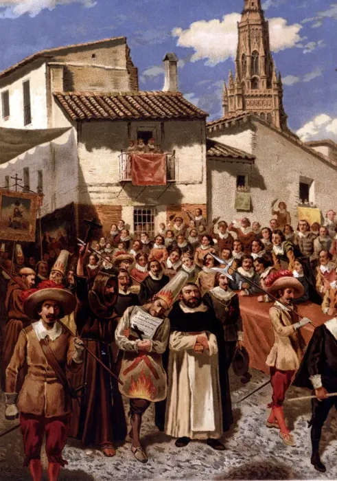 Framed Print : Illustration from the book Historia de Gil Blas de Santillana (Story of Gil Blas Framed Print : Illustration from the book Historia de Gil Blas de Santillana (Story of Gil Blas