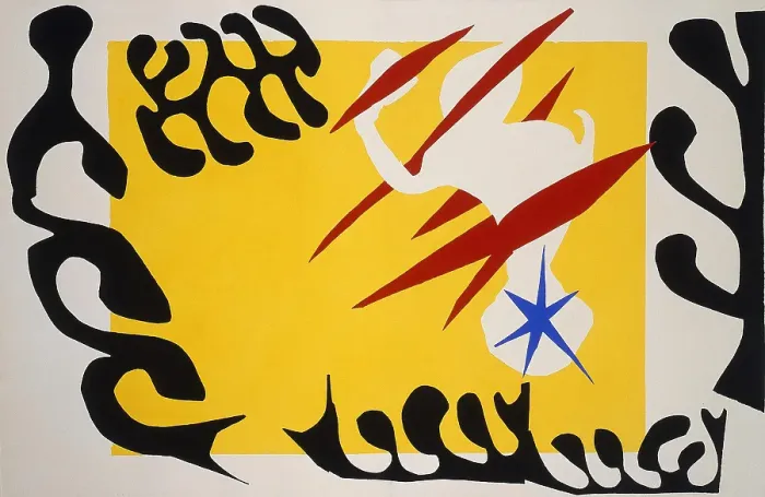 Framed Print : Illustration from the book Jazz, c1947. Creator: Henri Matisse Framed Print : Illustration from the book Jazz, c1947. Creator: Henri Matisse