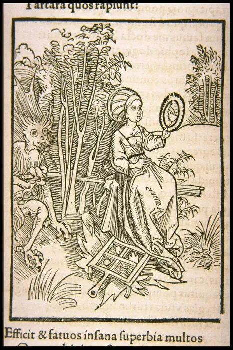 Framed Print : Illustration to the book Ship of Fools by Sebastian Brant, 1497. Creator: Anonymous Framed Print : Illustration to the book Ship of Fools by Sebastian Brant, 1497. Creator: Anonymous