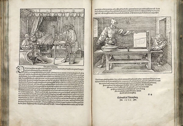 Illustration from the Four Books on Human Proportion, 1528. Artist: Durer, Albrecht (1471-1528)