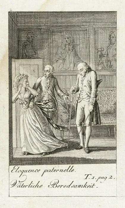 Framed Print : Illustration for Caroline of Lichtfield, 1786. Creator: Daniel Nikolaus Chodowiecki Framed Print : Illustration for Caroline of Lichtfield, 1786. Creator: Daniel Nikolaus Chodowiecki