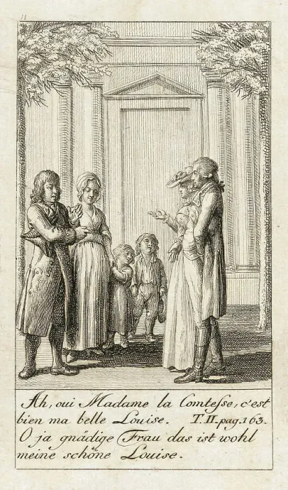 Framed Print : Illustration for Caroline of Lichtfield, 1786. Creator: Daniel Nikolaus Chodowiecki Framed Print : Illustration for Caroline of Lichtfield, 1786. Creator: Daniel Nikolaus Chodowiecki