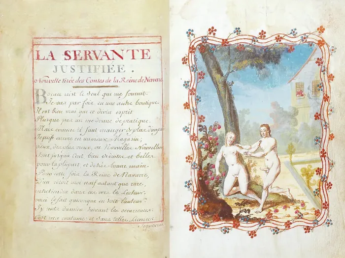 Framed Print : Illustration to Contes et Nouvelles by Jean de La Fontaine, Between 1750 and 1775 Framed Print : Illustration to Contes et Nouvelles by Jean de La Fontaine, Between 1750 and 1775
