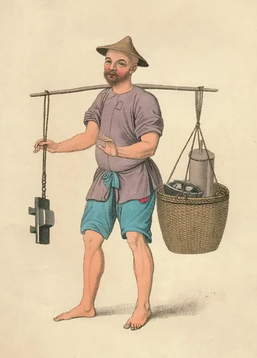 Framed Print : An illustration from The Costume of China, 1799. Artist: John Dadley Framed Print : An illustration from The Costume of China, 1799. Artist: John Dadley