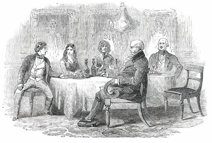 Framed Print : Illustration to Fred Holdsworth; or, Love and Pride, by Thomas Miller, 1850. Creator: Unknown. Illustration to Fred Holdsworth; or, Love and Pride, by Thomas Miller, 1850. Creator: Unknown Framed Print : Illustration to Fred Holdsworth; or, Love and Pride, by Thomas Miller, 1850. Creator: Unknown. Illustration to Fred Holdsworth; or, Love and Pride, by Thomas Miller, 1850. Creator: Unknown