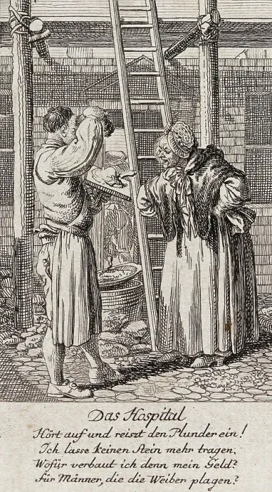 Framed Print : Illustration for Gellert's Six Fables and Six Stories, 1775. Creator: Daniel Nikolaus Chodowiecki Framed Print : Illustration for Gellert's Six Fables and Six Stories, 1775. Creator: Daniel Nikolaus Chodowiecki