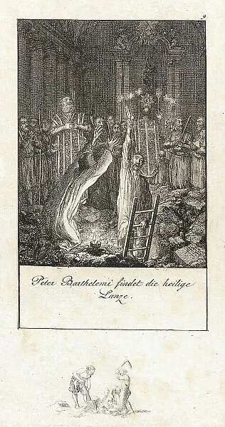 Illustration for History of the First Crusades, 1800. Creator: Daniel Nikolaus Chodowiecki