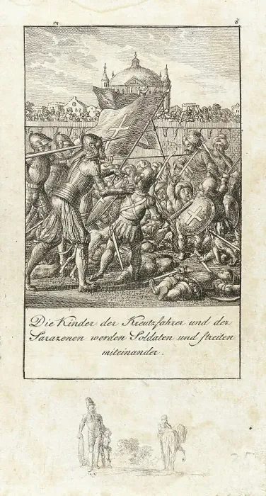 Framed Print : Illustration for History of the First Crusades, 1800. Creator: Daniel Nikolaus Chodowiecki Framed Print : Illustration for History of the First Crusades, 1800. Creator: Daniel Nikolaus Chodowiecki