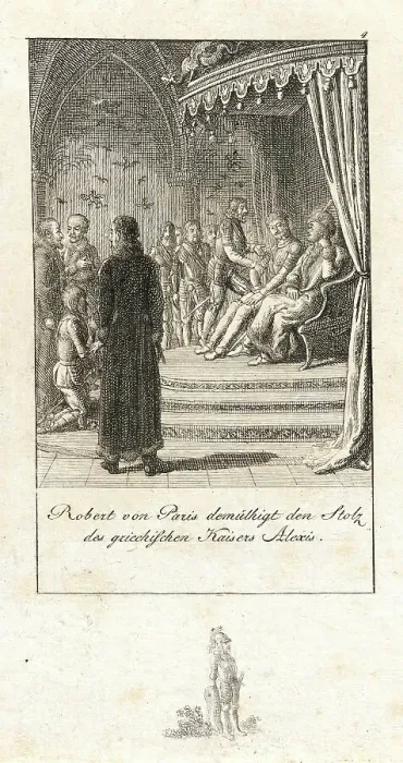 Framed Print : Illustration for History of the First Crusades, 1800. Creator: Daniel Nikolaus Chodowiecki Framed Print : Illustration for History of the First Crusades, 1800. Creator: Daniel Nikolaus Chodowiecki